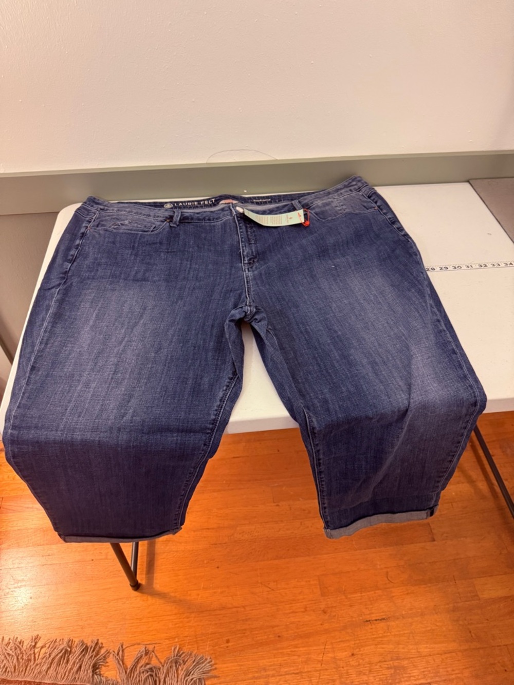 Laurie Felt Relaxed Fit Boyfriend Indigo Jeans